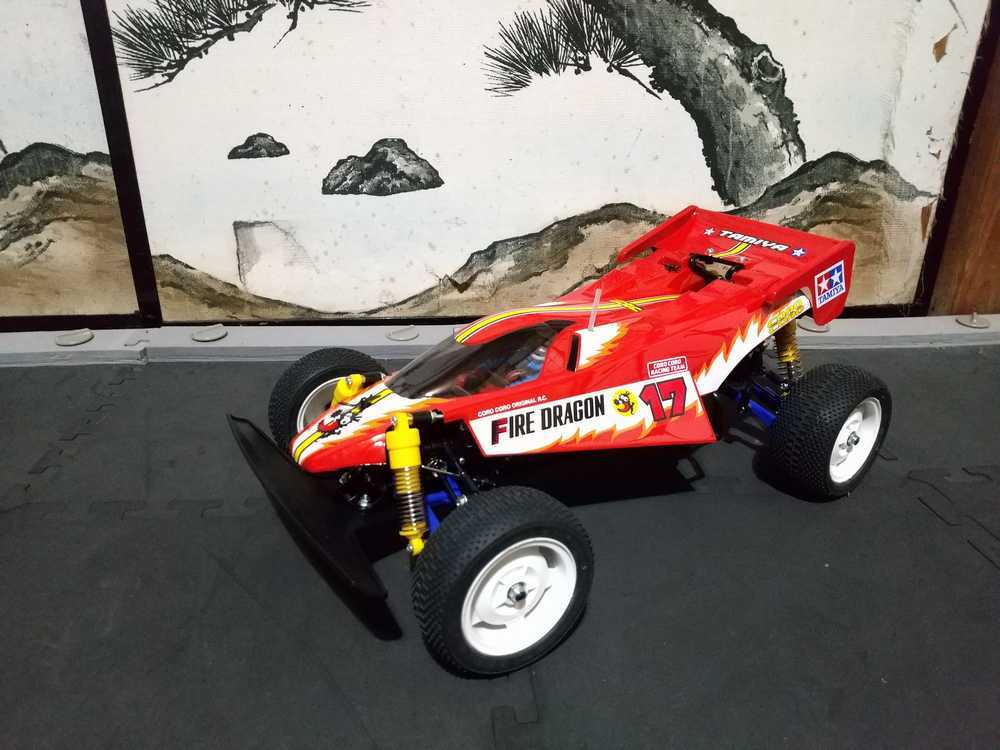 ラジコン ファイヤードラゴン（タミヤ RC 逃げ込める ファイヤー