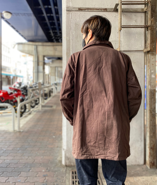 NEWLYN SMOCKS】フィッシャーマンズ スモック Vネック