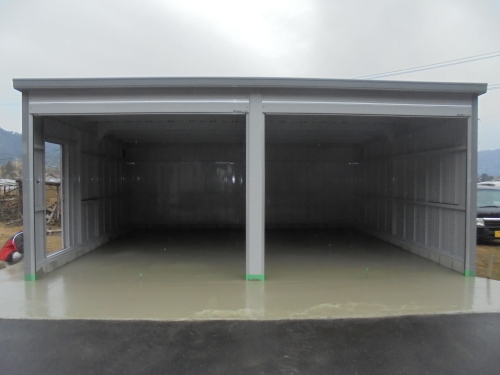 H様邸(高田郡吉田町上入江)ガレージ工事_d0125228_08490080.jpg