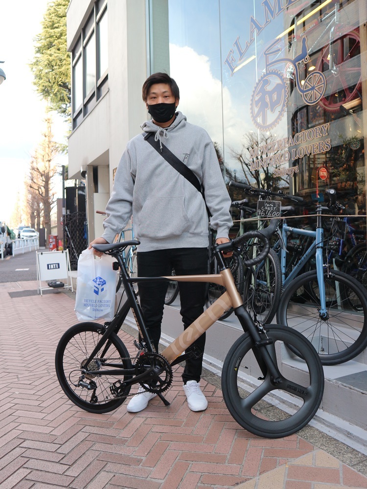 1月16日　渋谷　原宿　の自転車屋　FLAME bike前です_e0188759_19042912.jpg