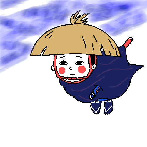 暖かい朝 風の強い寒い日中 楽餓鬼