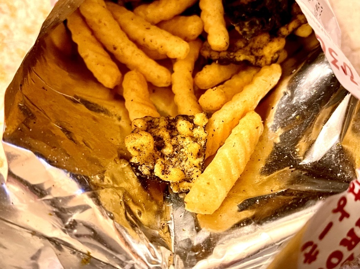 かっぱえびせん・梅風味のり天ミックス(出雲土産でオットに好評!)_c0212604_07513358.jpeg