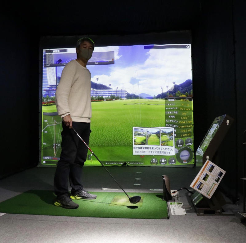 【PR】最新のシミュレーターを使ったゴルフの練習所ってすごいね_c0060143_21581382.jpg
