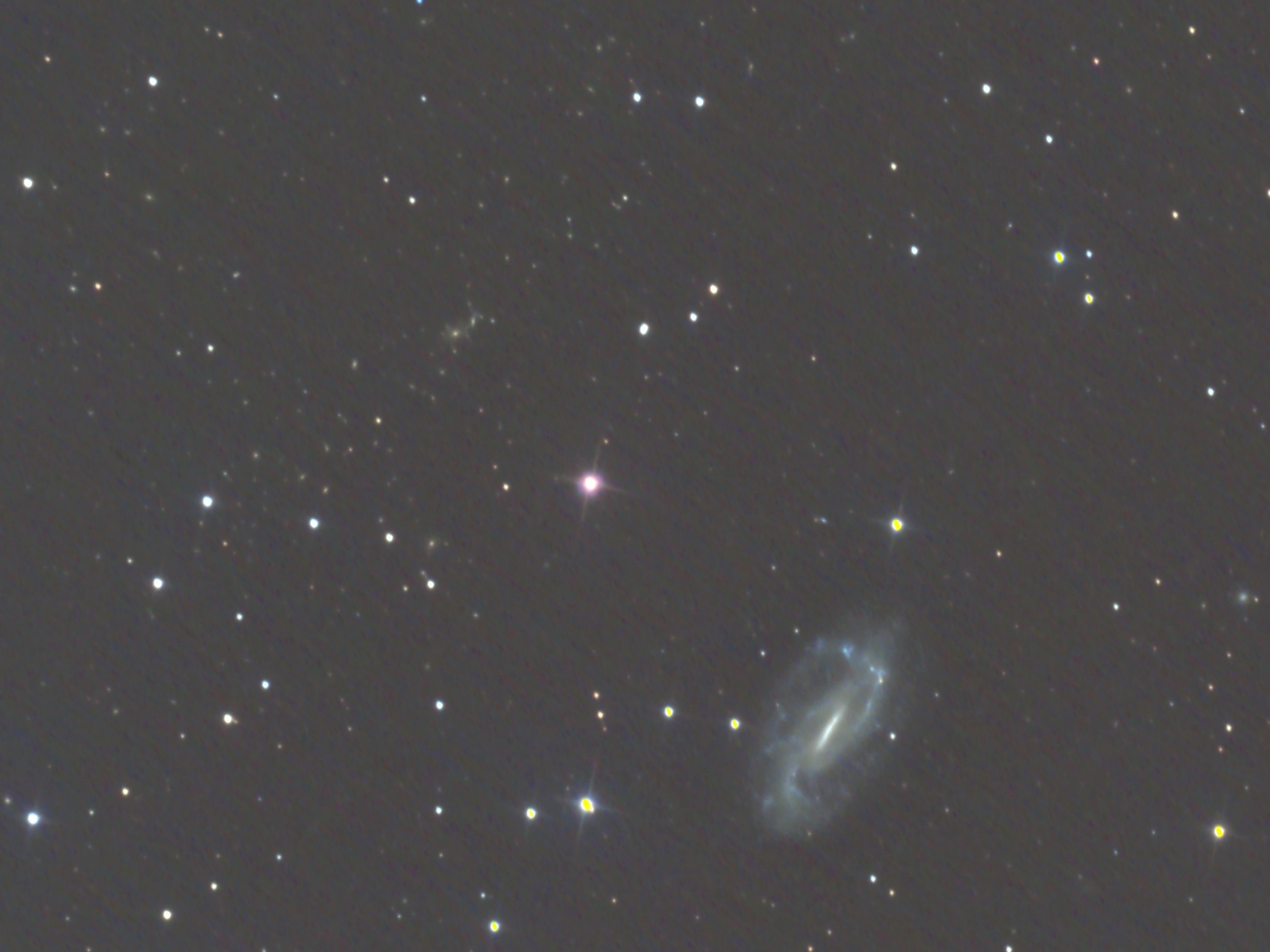NGC3319.そして銀河団が・・・_b0100253_21200957.jpg
