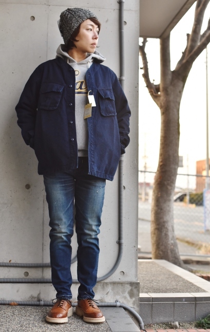 SOUND MAN「刺し子DENIM」 × Champion USA_d0152280_05263170.jpg