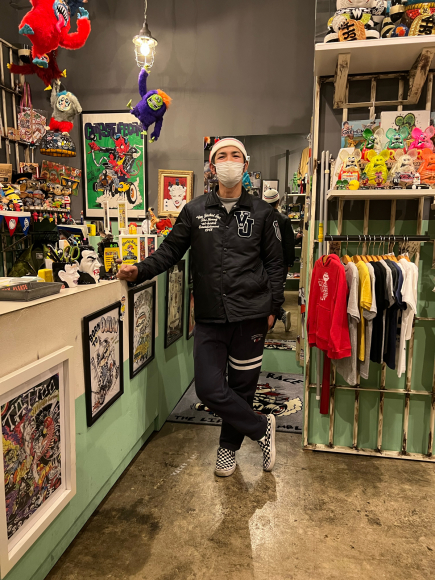 little chop design knuckle スカルプチャー Character introduction-LOWBROW artist KNUCKLE (LITTLE CHOP