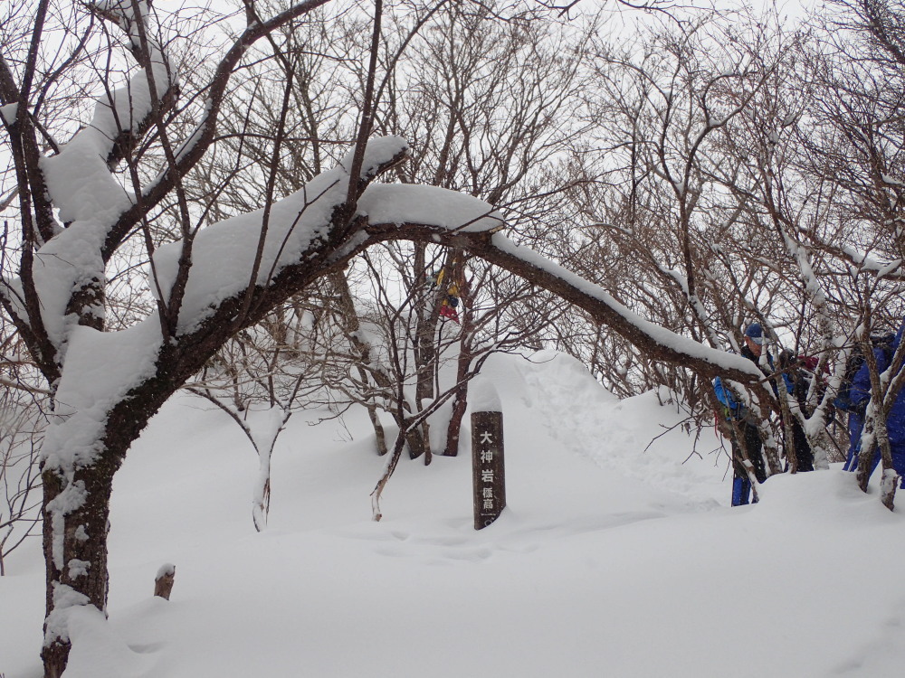初級雪山体験 那岐山_c0218841_21332290.jpg