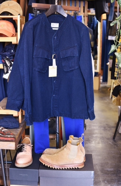 SOUND MAN「刺し子DENIM」 × Champion USA_d0152280_13502967.jpg