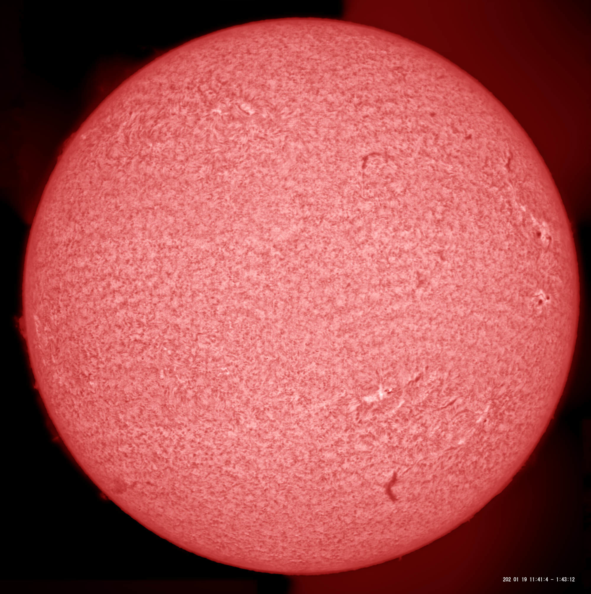 1月19日の太陽_e0174091_13550825.jpg