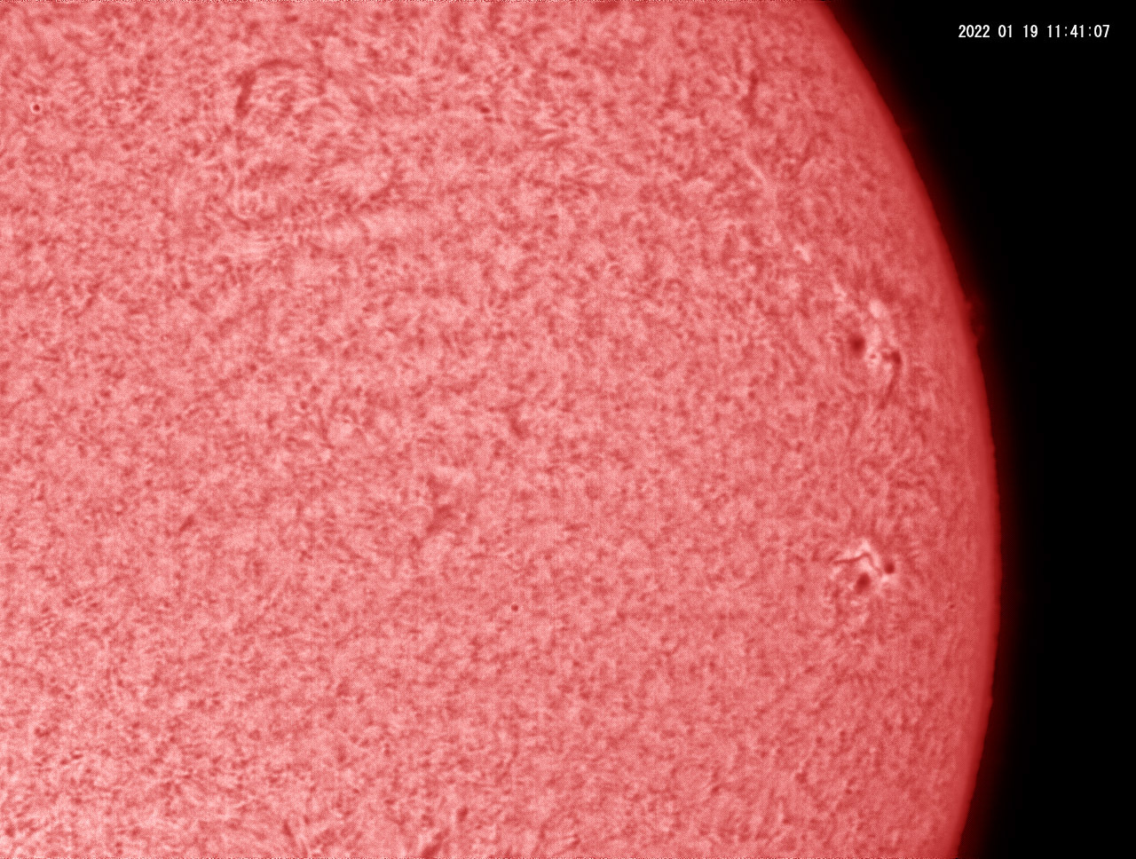 1月19日の太陽_e0174091_13551593.jpg