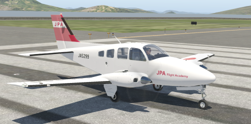Liveries for the Beechcraft B58 Baron in Japan 公開_d0163003_09531228.png