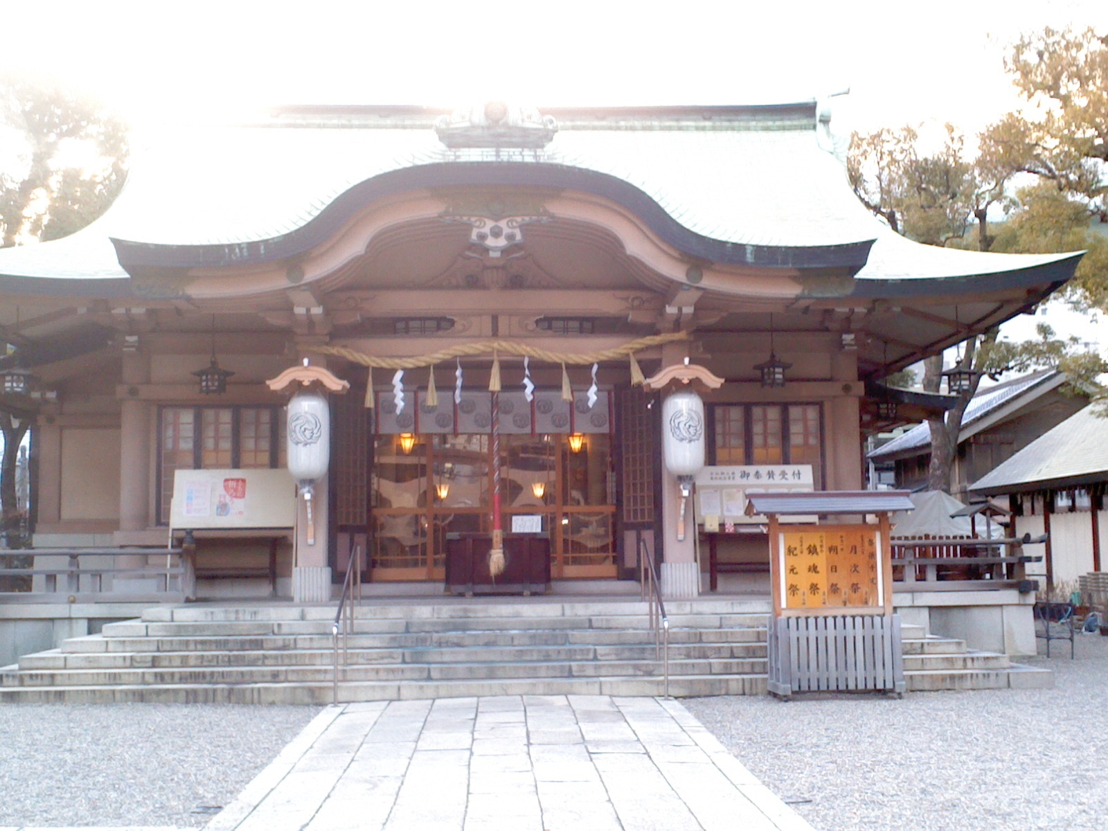 大鳥大社・住吉大社・坐摩神社の巡拝_b0109511_19250574.jpg