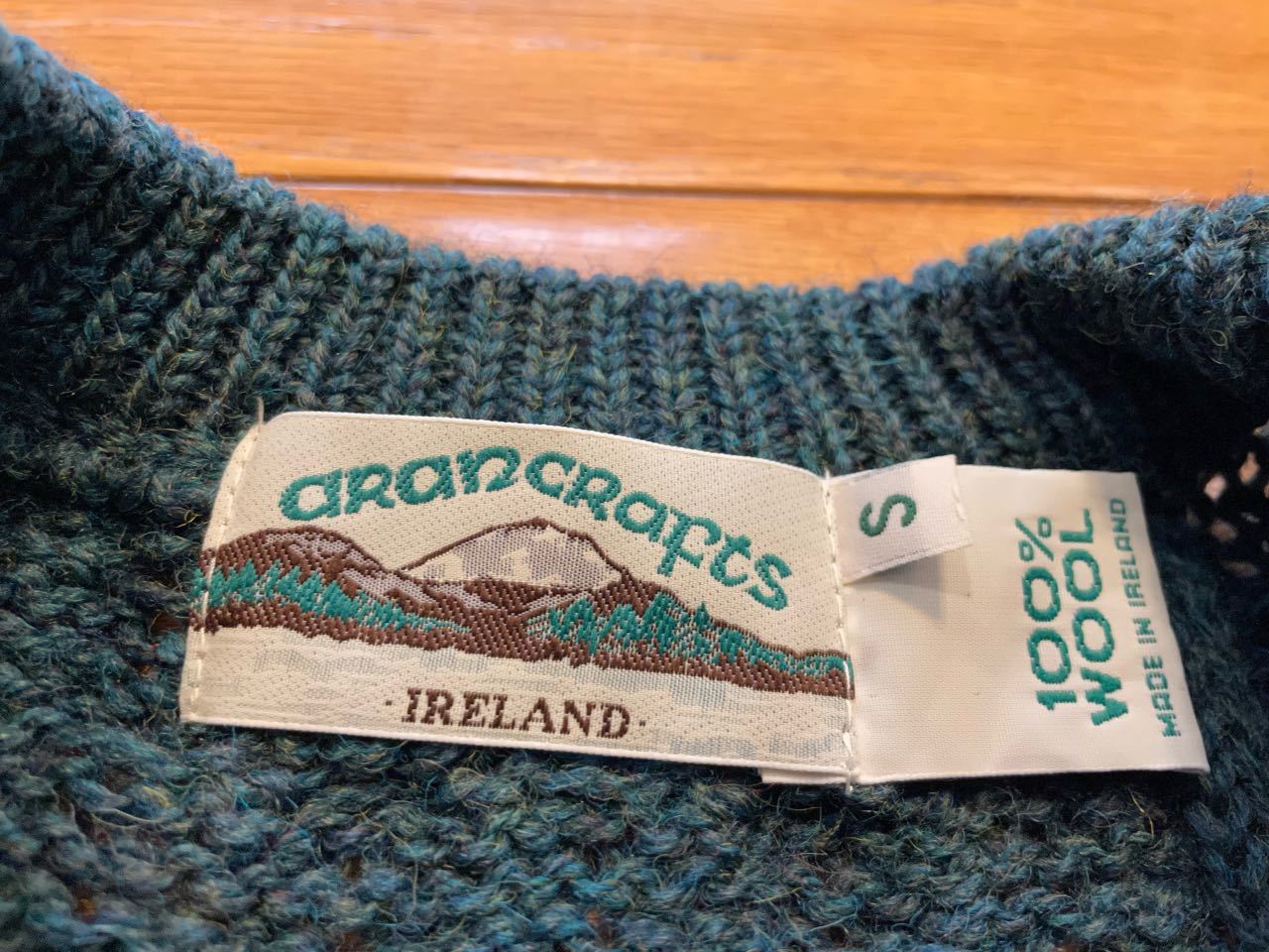 １月２２日（土）入荷！Made in IRELAND   Aran crafts  フィッシャーマンセーター!_c0144020_14503505.jpg