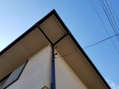 佐伯区・T様邸 雨樋補修工事_d0125228_03301055.jpg
