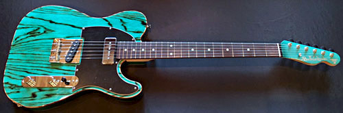 「Burn Zebra Light Green × BlkのSTD-T」1本目が完成!_e0053731_17382979.jpeg