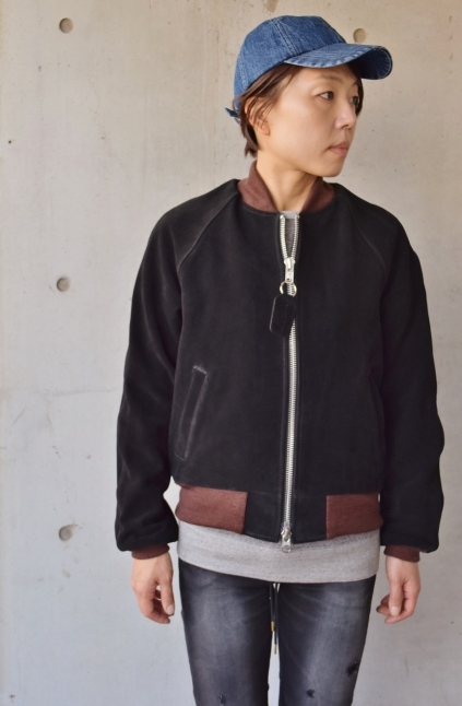 「残り2枚」SPOT SALE!! Vanson SUEDE LEATHER ZIP JACKET ★★_d0152280_11431140.jpg