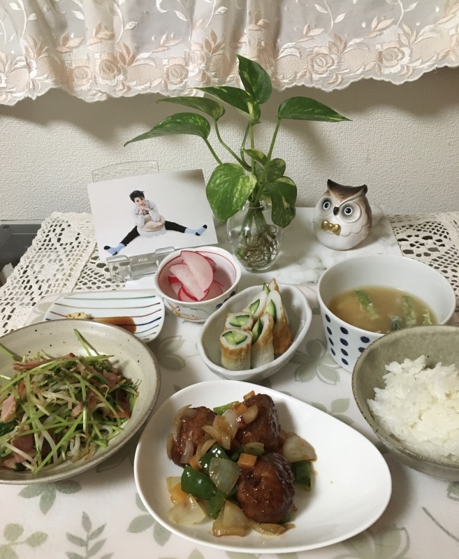 肉団子の黒酢あん_b0417696_01015621.jpeg