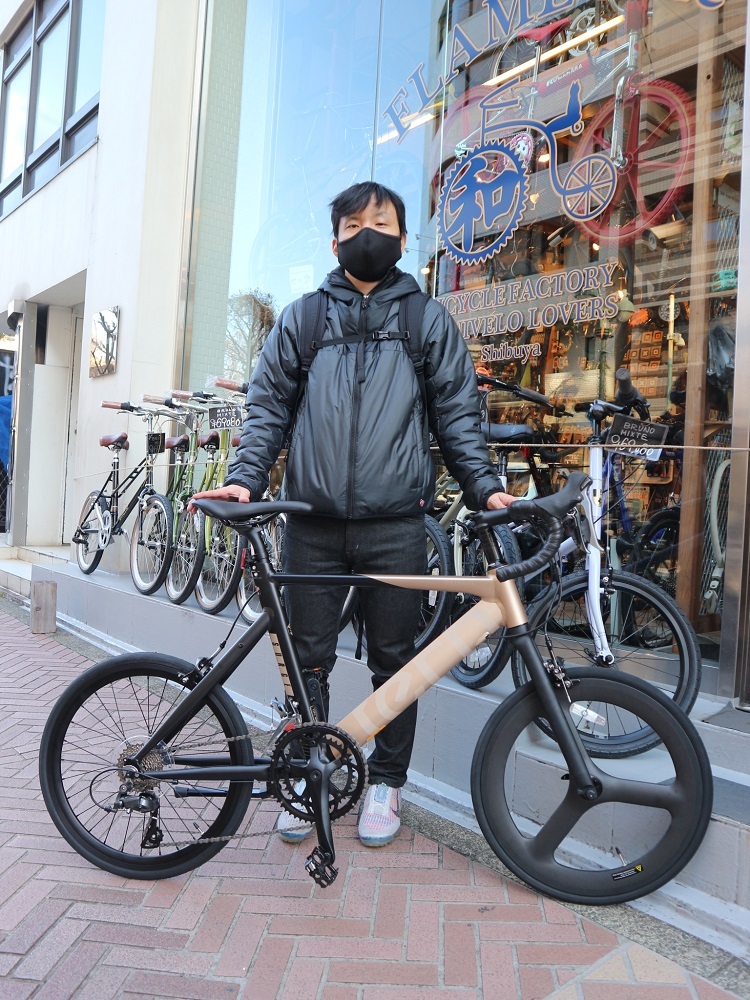 1月22日　渋谷　原宿　の自転車屋　FLAME bike前です_e0188759_18541439.jpg
