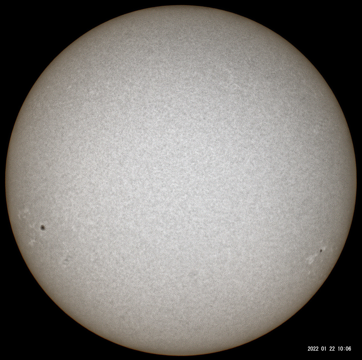 1月22日の太陽_e0174091_14384847.jpg