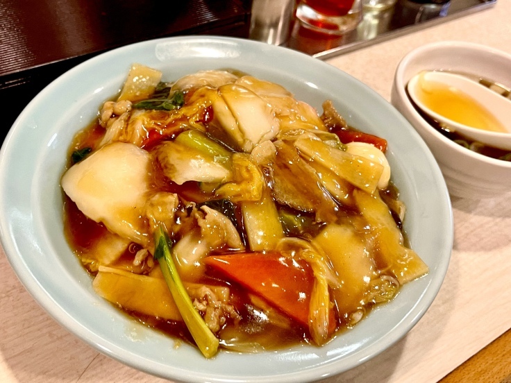 今日は「龍味」で 中華飯と餃子！（横浜）_c0212604_13273654.jpeg