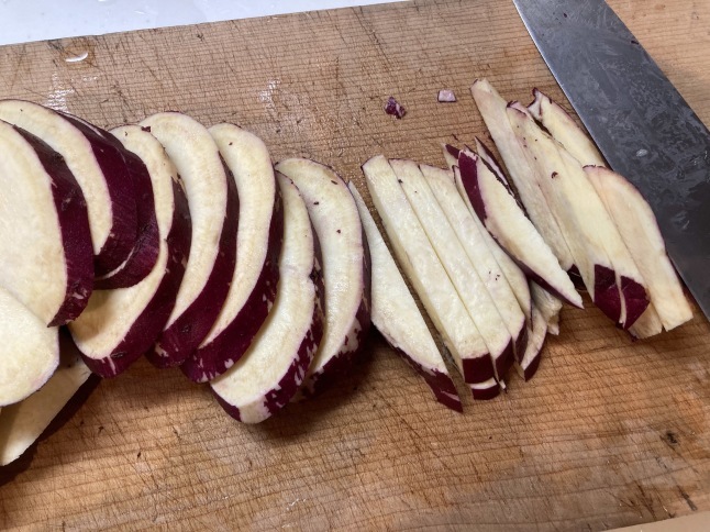 薩摩芋のきんぴら (大学芋風)_d0348118_10310055.jpeg