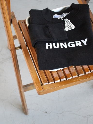 R&D.M.Co- 裏起毛 CREW NECK TRAINER「HUNGRY」 : 『Bumpkins