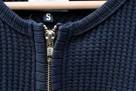 「Jackman」 3シーズン使える \"Waffle Zip Crew\" (JM8202) ご紹介_f0191324_07532044.jpg
