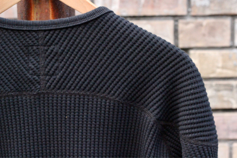「Jackman」 3シーズン使える \"Waffle Zip Crew\" (JM8202) ご紹介_f0191324_07532865.jpg