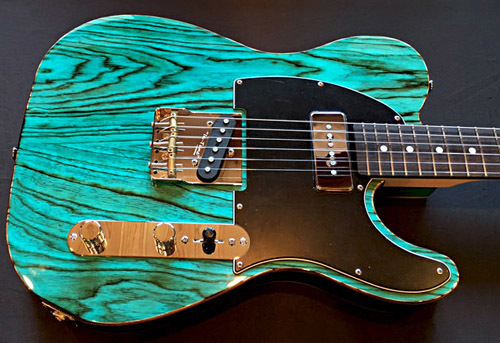「Burn Zebra Light Green × BlkのSTD-T」2本目が完成!_e0053731_16595892.jpeg