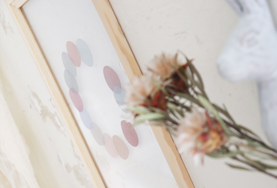 病みつき セリア ウォールステッカー でドットリメイク Pink Pinko Life