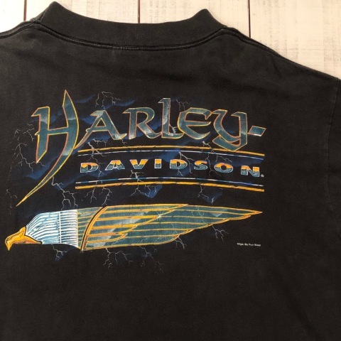 1980s \" HARLEY DAVIDSON - MADE IN U.S.A - \" 100% cotton VINTAGE Long/Sleeve TEE SHIRTS ._d0172088_21111268.jpg