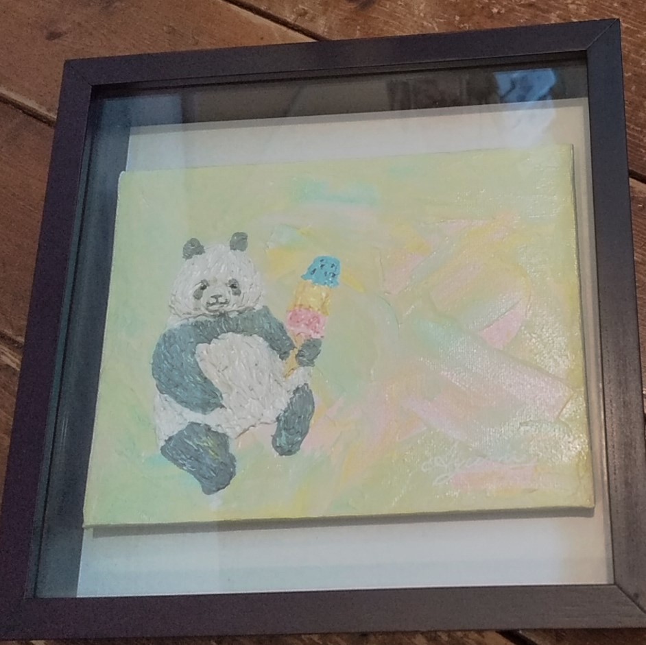 年越しパンダ展 ＰANDA panda LIFE***大西亜由美さん作品通販可能です　１月３１日迄受付中です_d0322493_16124931.jpg