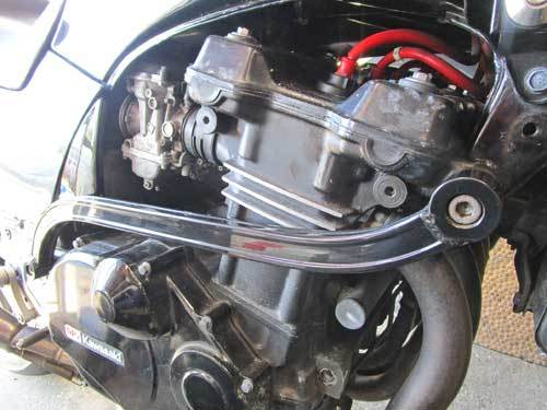 S浦クン号 GPZ900Rニンジャにブレンボ投入やオイルクーラーレス