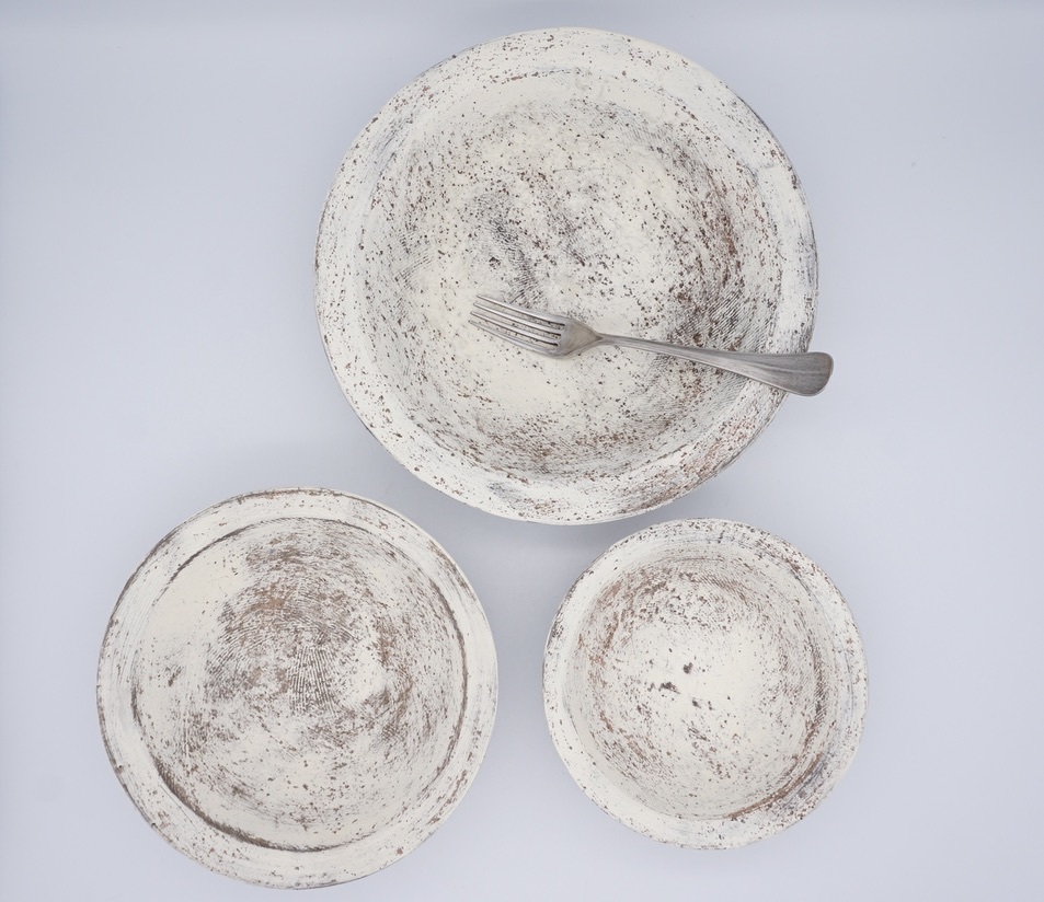 大澤哲哉　Flat plate S 黄色1枚　白2枚 プレート 大澤哲哉 Flat plate S 黄色1枚 白2枚 プレート