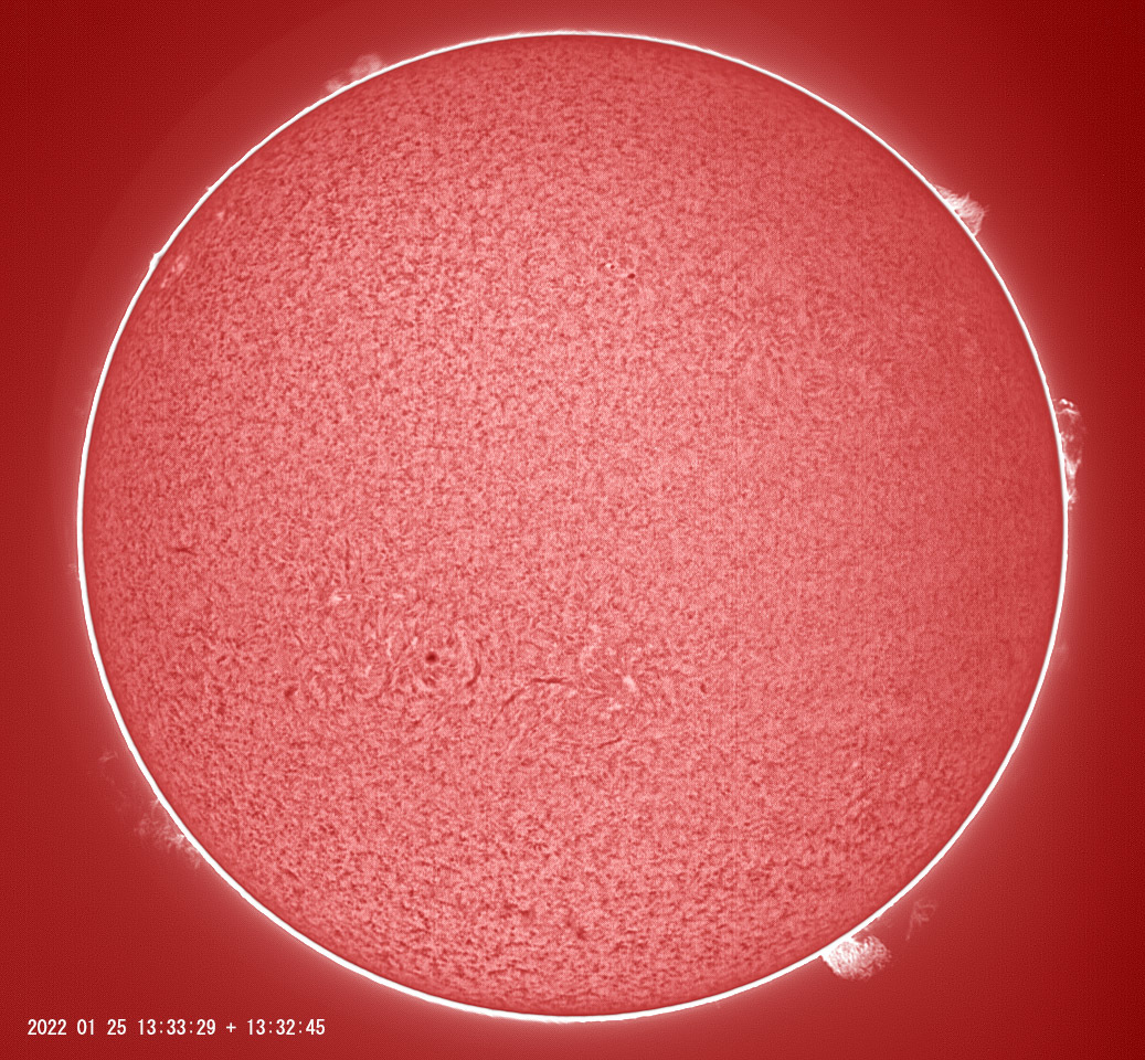 1月25日の太陽_e0174091_16121525.jpg