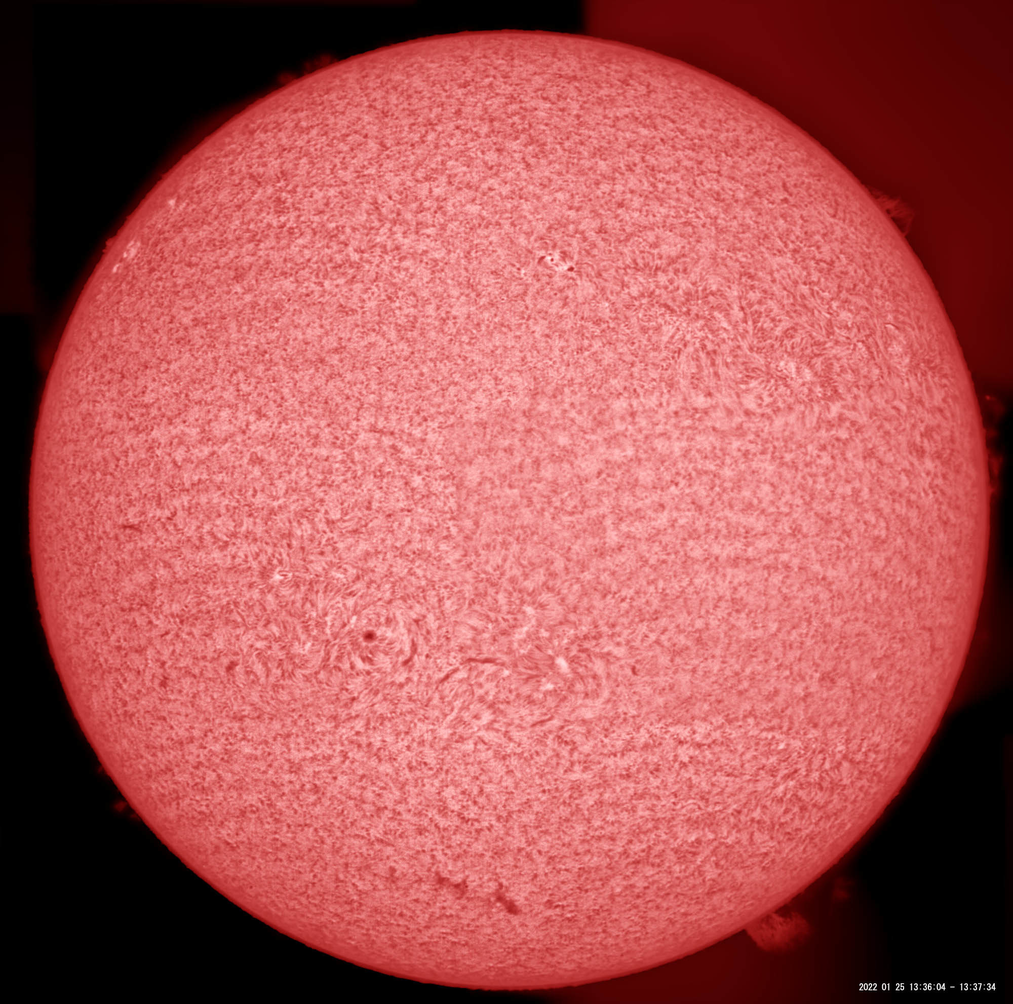 1月25日の太陽_e0174091_16122011.jpg