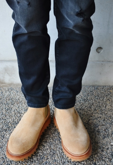 残僅か。。。UNMARKED　　SAND SIDE GORE BOOTS　　当店別注★_d0152280_03201229.jpg
