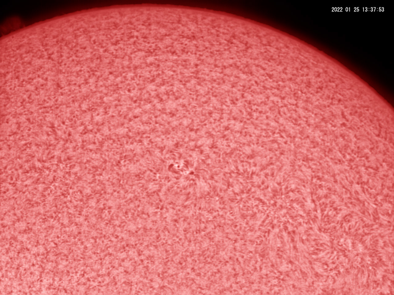 1月25日の太陽_e0174091_17565286.jpg