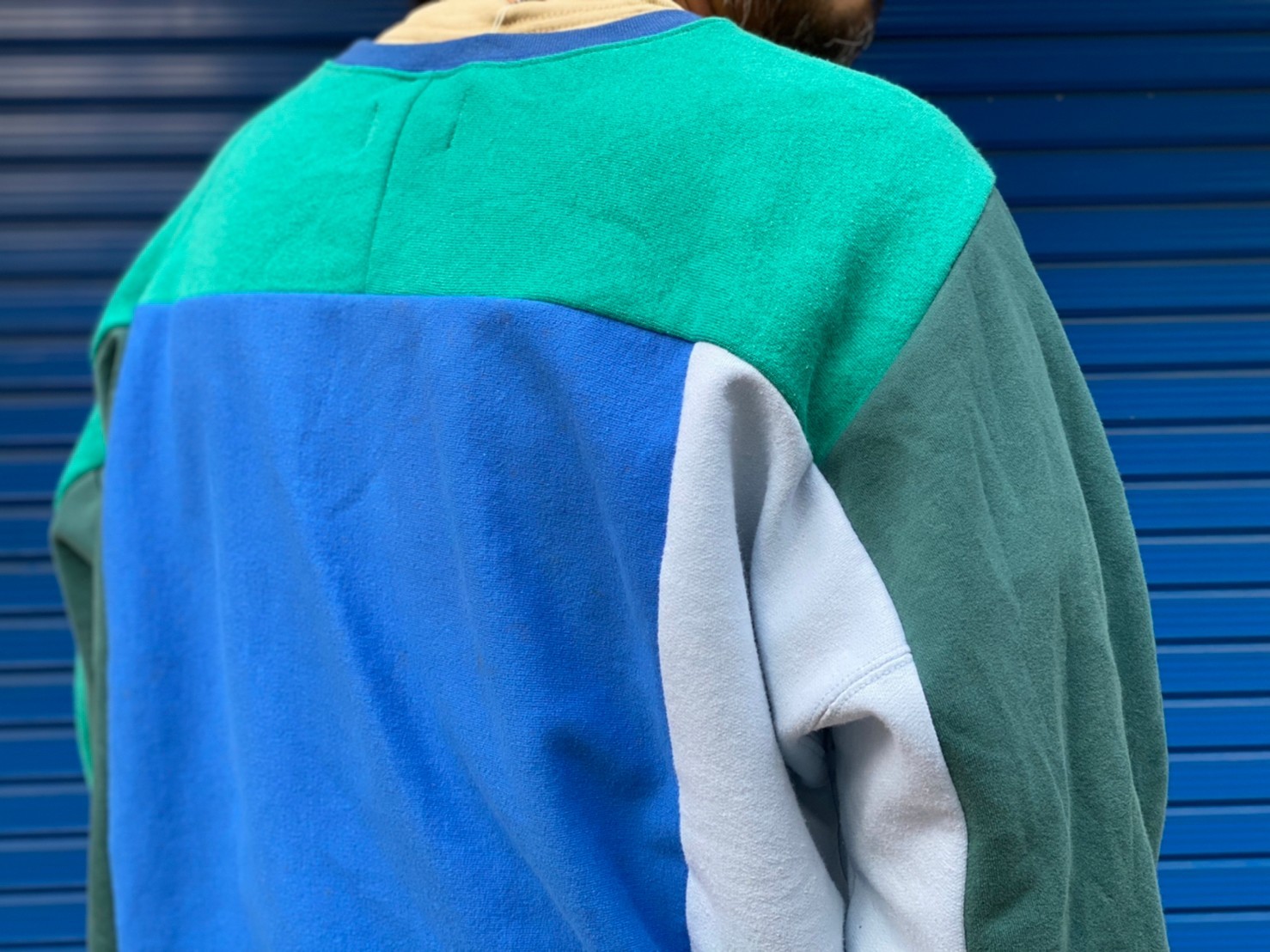 \"Nasngwam.\"<<PUZZLE SWEAT(SOLID)\'SEA\'>>Style~NORI~_c0167336_15030004.jpg