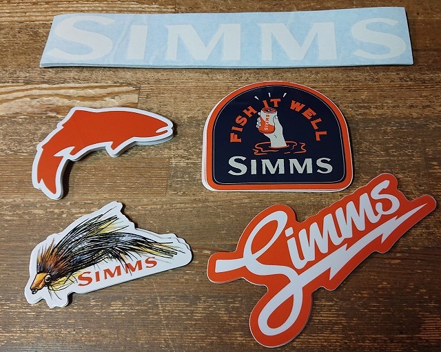 SIMMS（シムス）新デザインのG3ウエイダー、キャップ、ステッカー等入荷！！_e0272349_12332997.jpg