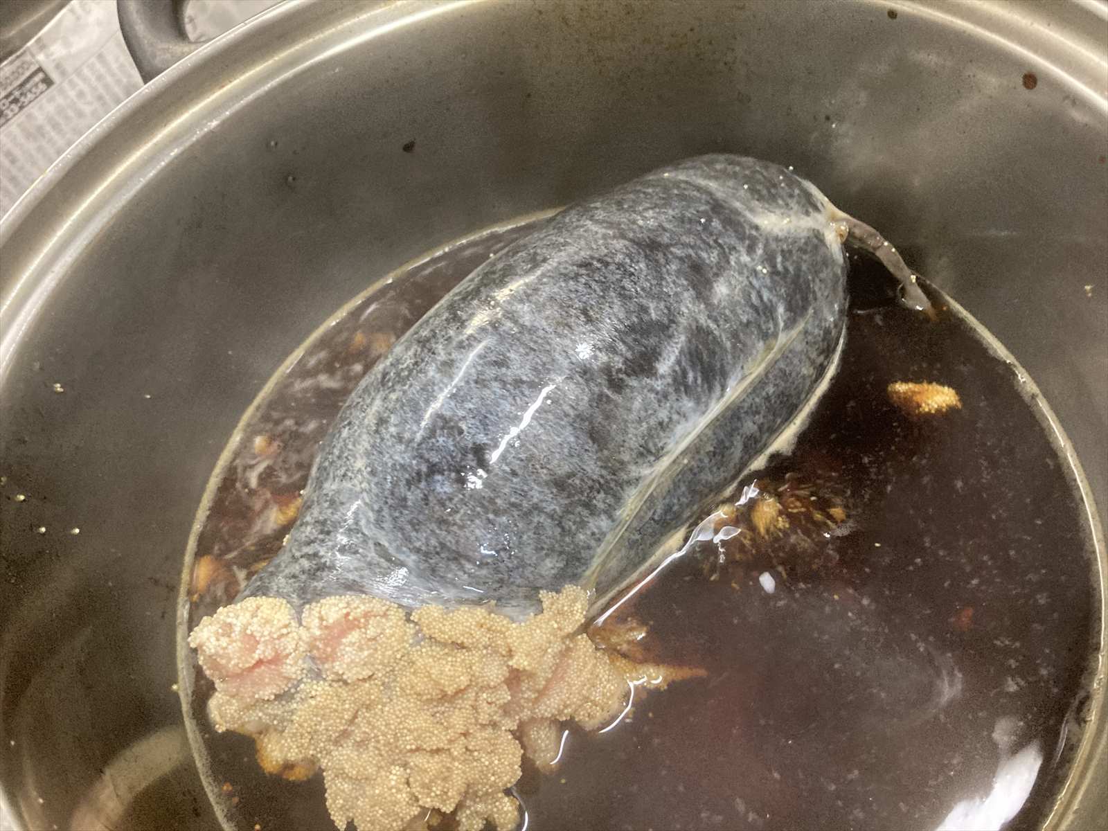 まだらの たらこ煮付け 化石部の父