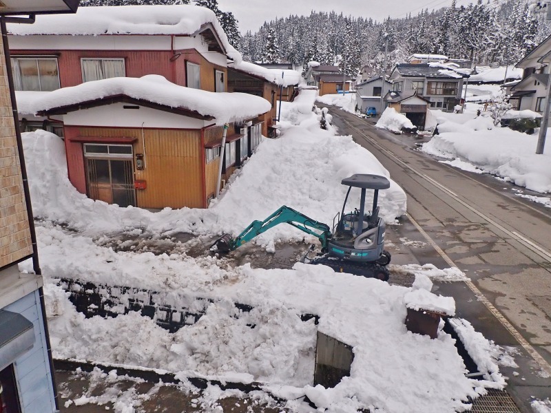 凄いぞ！　流水融雪の力_c0336902_17454952.jpg