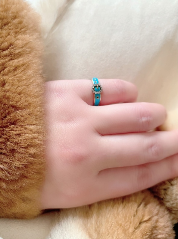 シンデレラリング❤️エナメル(sold) ＆ゴールド” 19世紀初頭