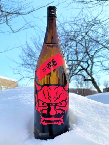 日本酒】山間⚡番外編『鬼山間👹赤鬼』中採り🎯直詰め 純米 日本酒】山間⚡番外編『鬼山間👹赤鬼』中採り🎯直詰め 純米