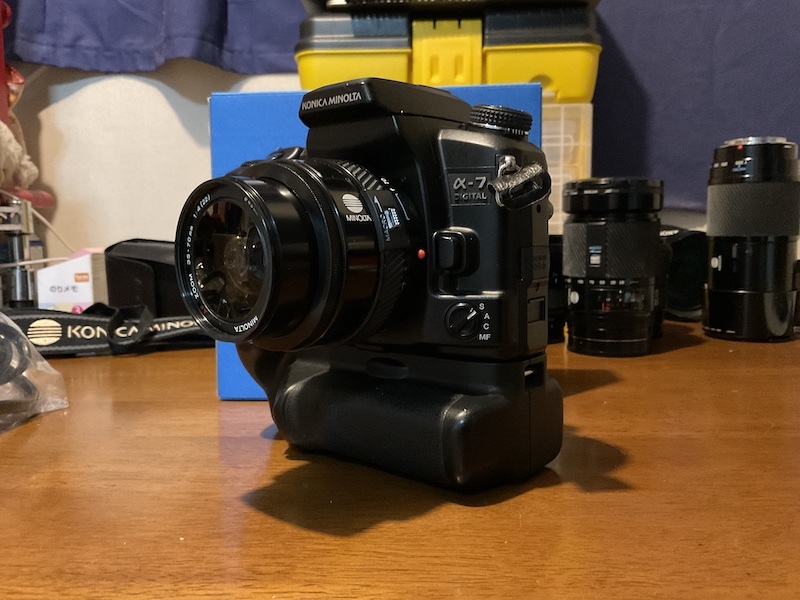 α-7DIGITAL】KONICA MINOLTA α-7DIGITAL : だいちゃんガレージ α-7DIGITAL】KONICA MINOLTA α-7DIGITAL : だいちゃんガレージ