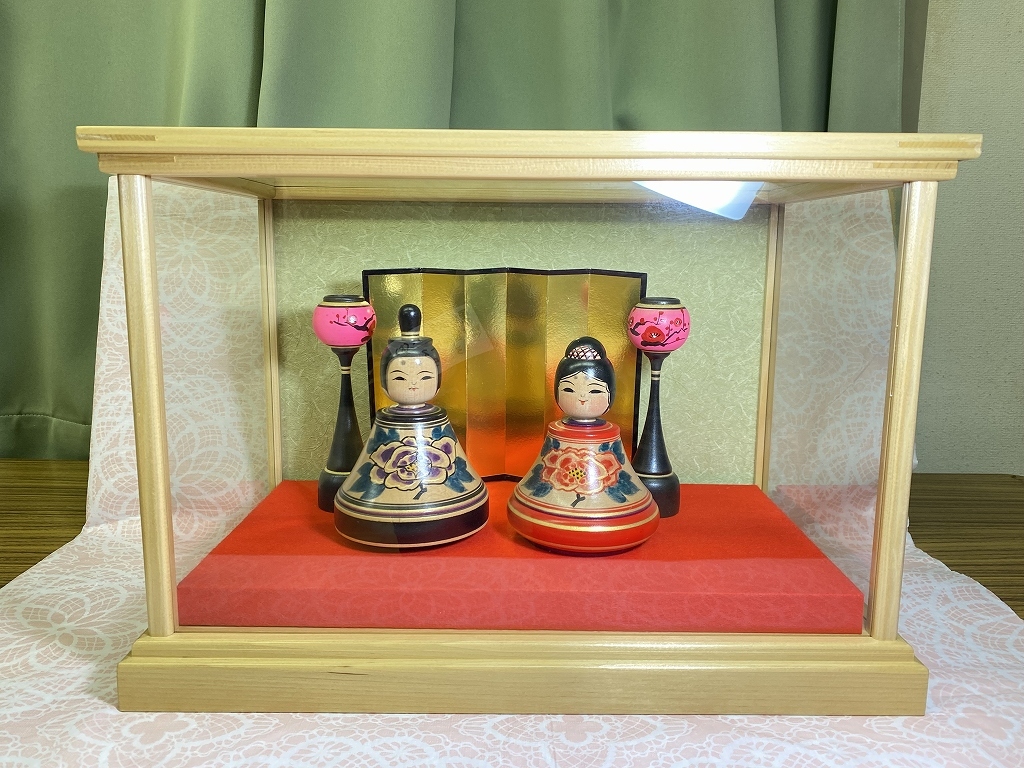 楽しい、ひなこけし展2022/拡大通販ブログ その2ひな作品_e0318040_10243010.jpg