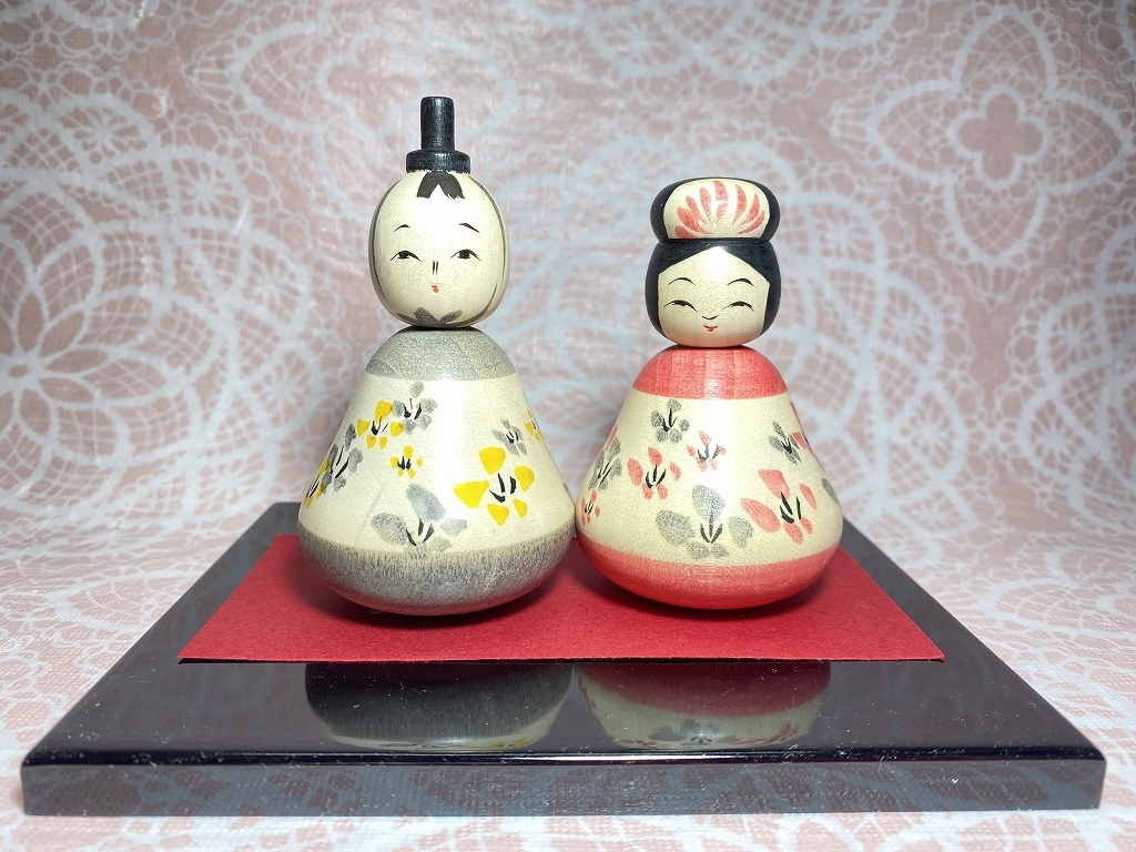 楽しい、ひなこけし展2022/拡大通販ブログ その2ひな作品_e0318040_14064428.jpg