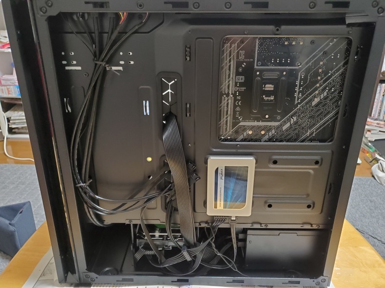 220121 5代目自作PCの組立 : 100日記 220121 5代目自作PCの組立 : 100日記