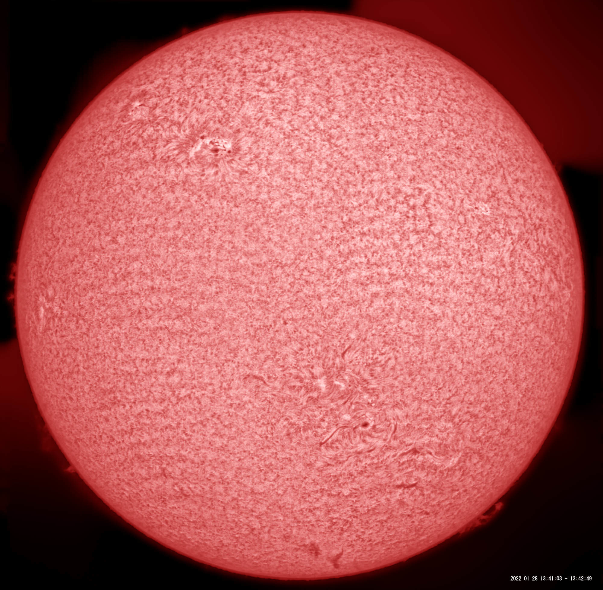 1月28日の太陽_e0174091_11214551.jpg