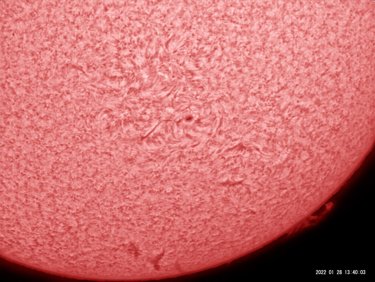 1月28日の太陽_e0174091_11215388.jpg